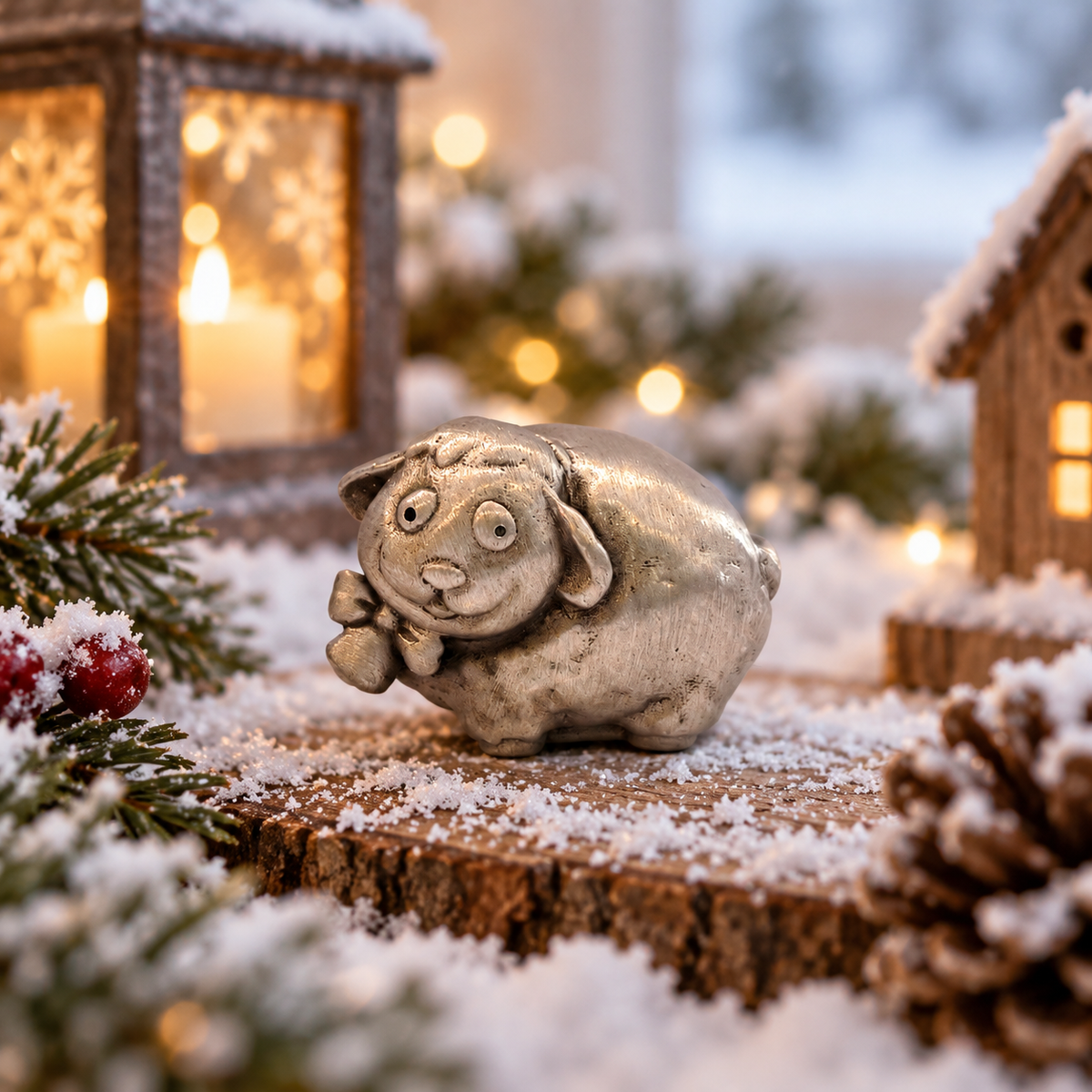 Myrtle the Sheep (Pewter) - Lisa Leonard Designs