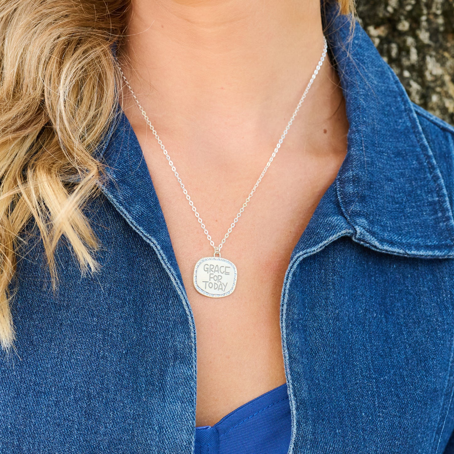 Grace and Hope Necklace (Sterling Silver)