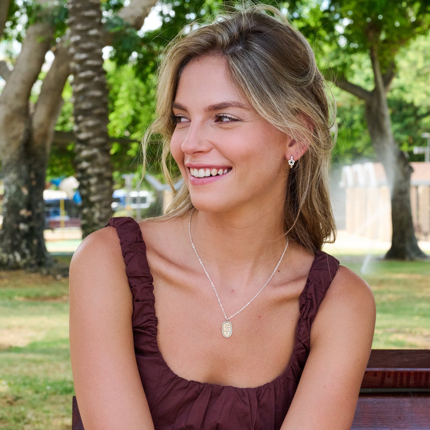 You Have My Heart Necklace (Sterling Silver)