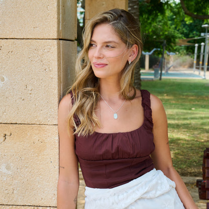 You Have My Heart Necklace (Sterling Silver)