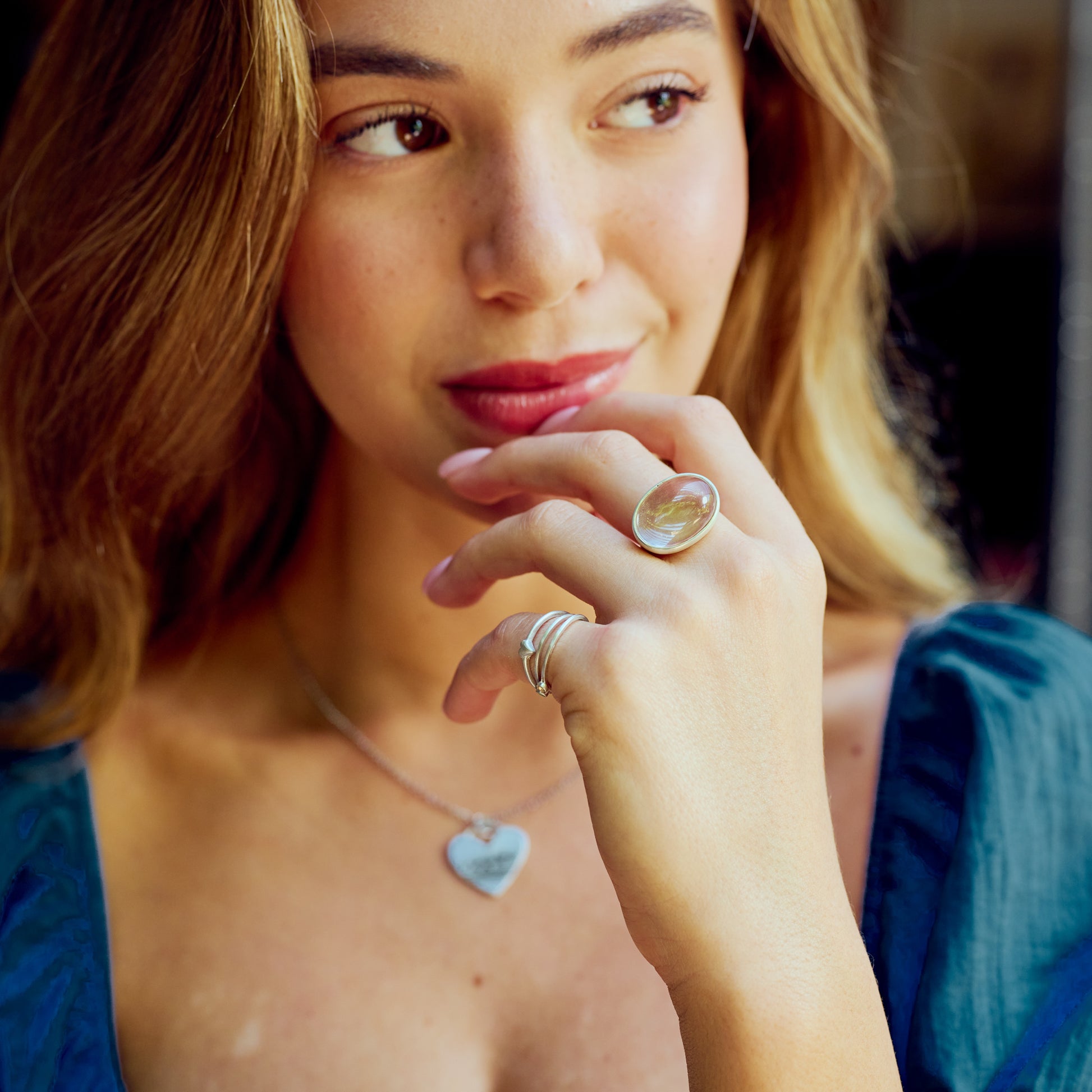 Clear and Bright Ring (Sterling Silver) - Lisa Leonard Designs