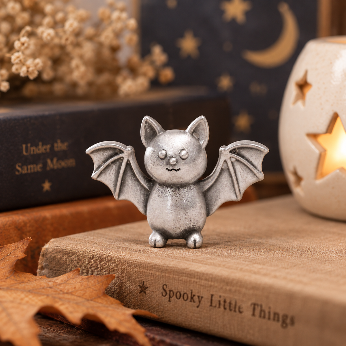 Little Boo Bat (Pewter)
