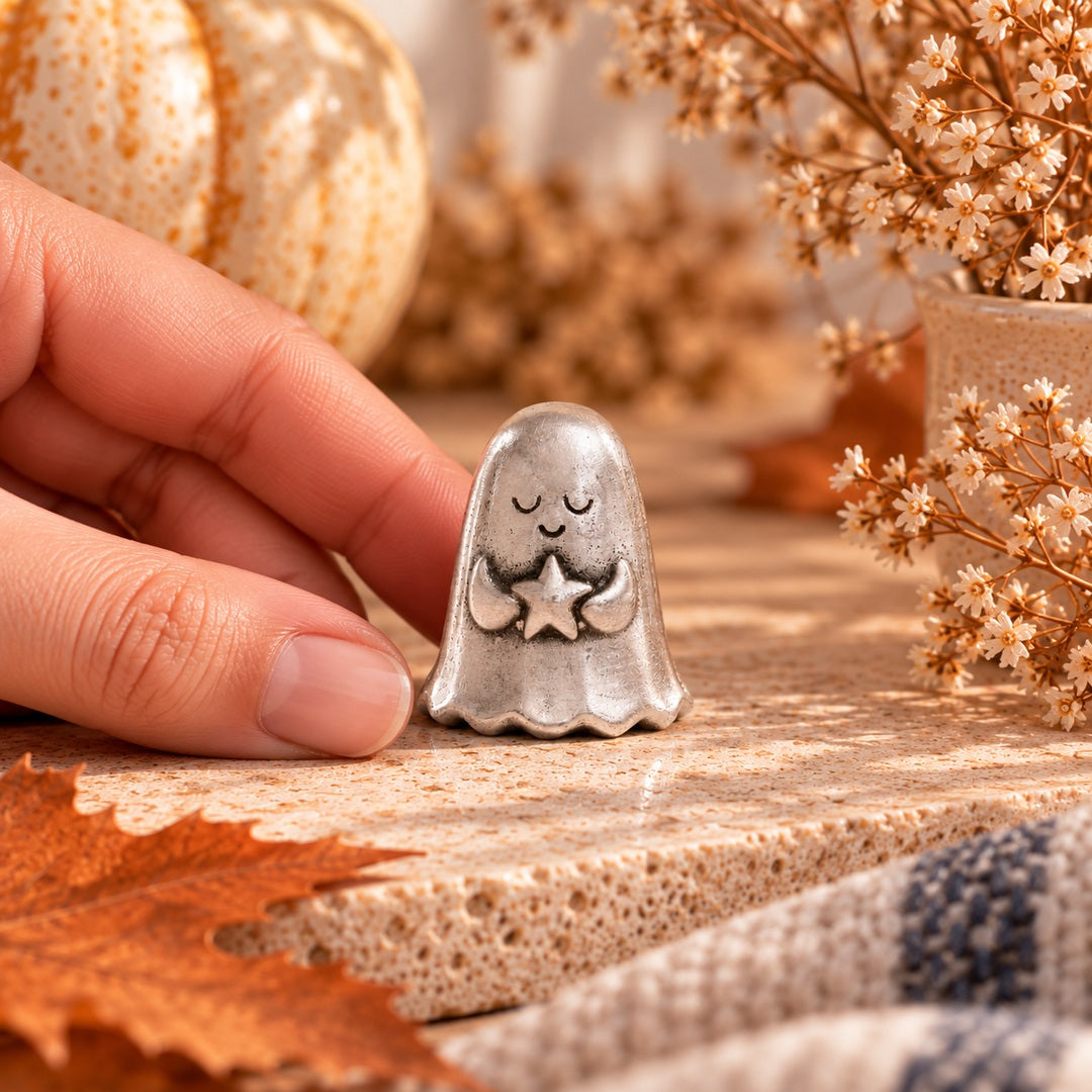 Sparkle the Dreamy Ghost (Pewter)