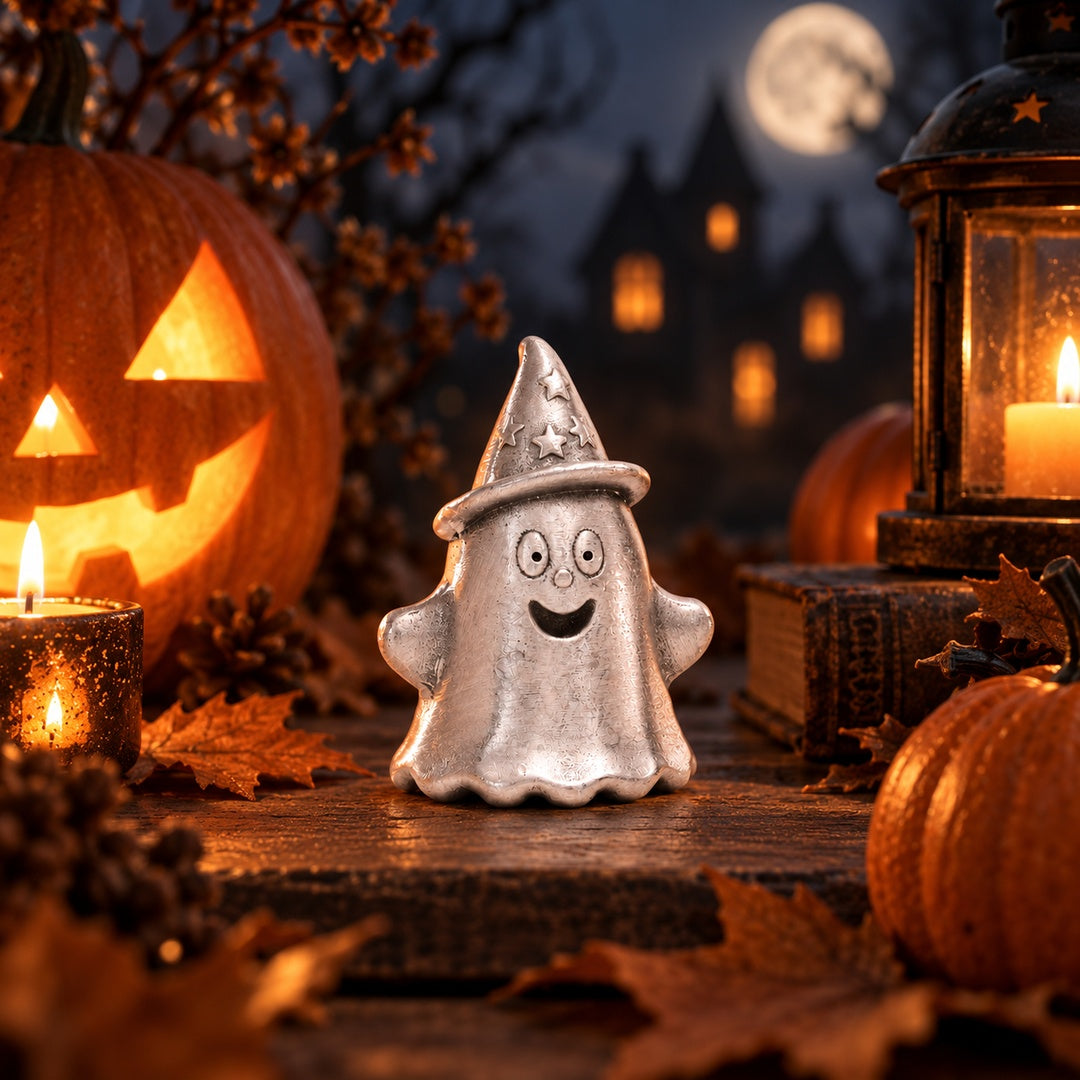 Sal the Silly Ghost (Pewter)
