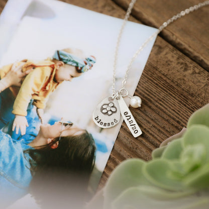 Jumble of Charms Necklace (Sterling Silver)