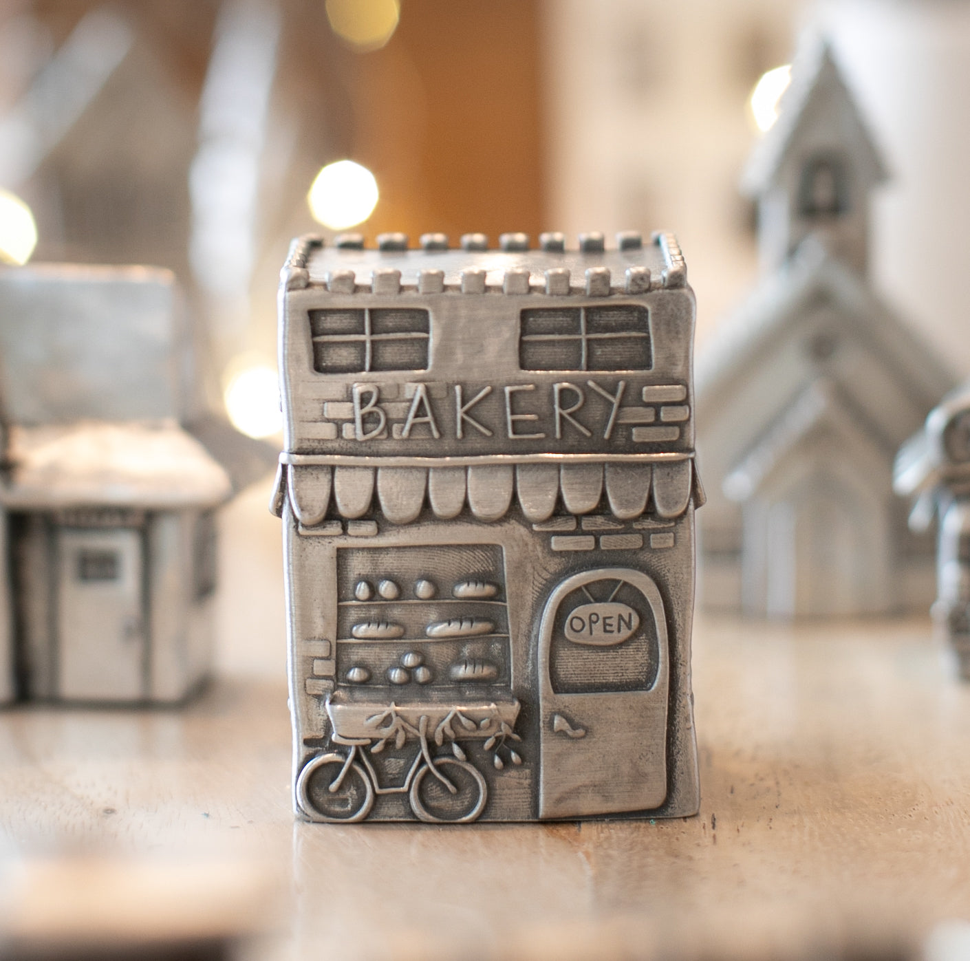 Bakery Winter Wonderland Village add-on (Pewter)