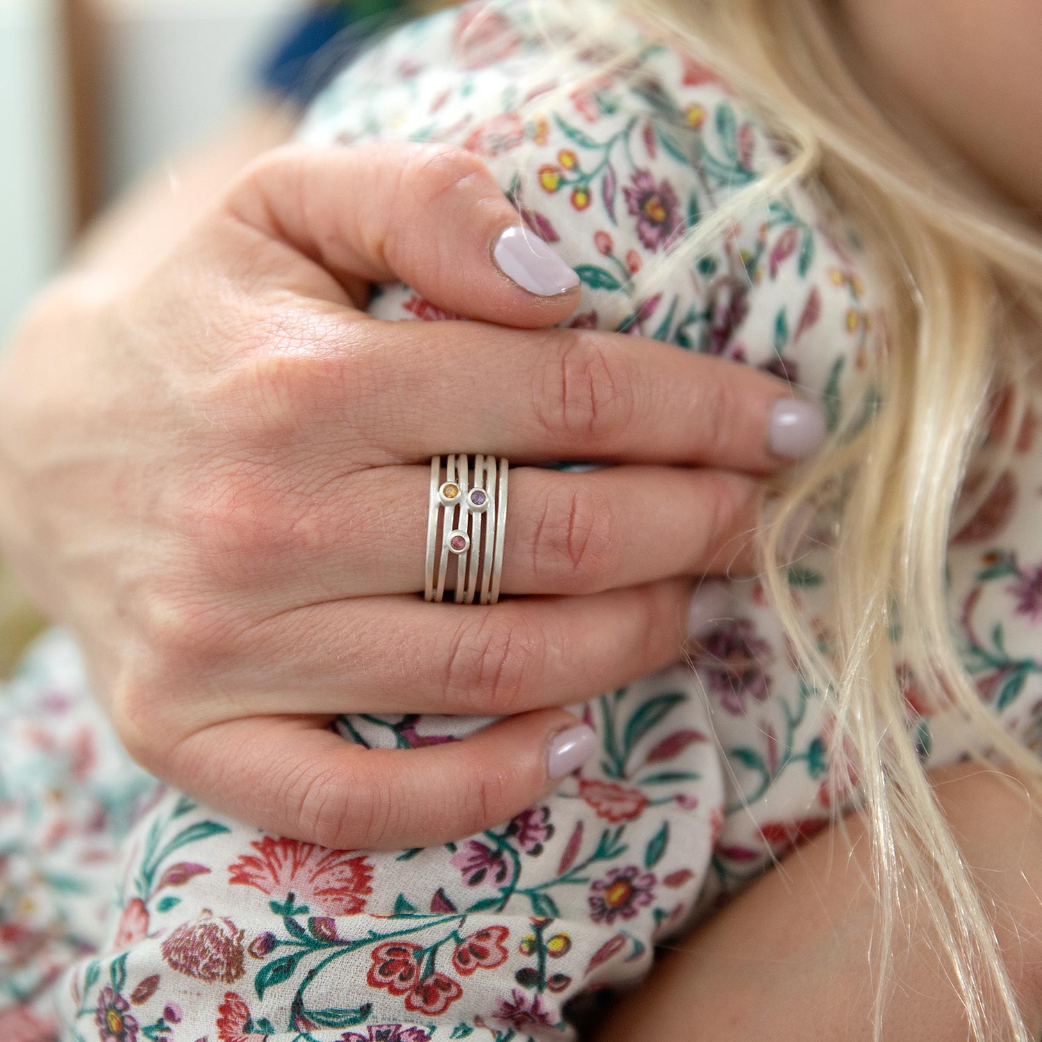 Always Together Birthstone Ring (Sterling Silver) - Lisa Leonard Designs