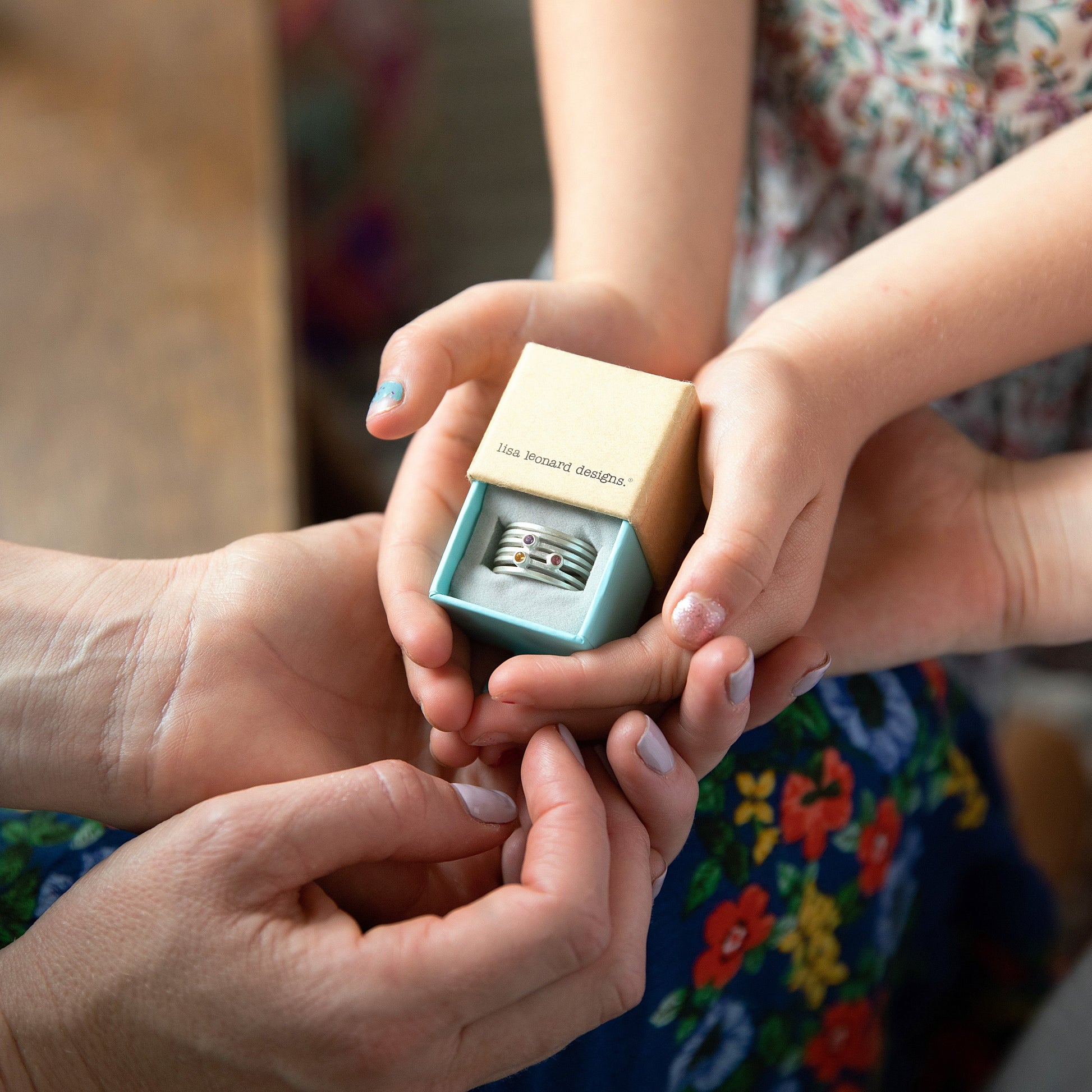 Always Together Birthstone Ring (Sterling Silver) - Lisa Leonard Designs