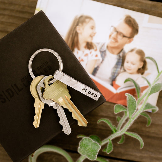 Endurance Key Ring - 2 Sides (Sterling Silver)