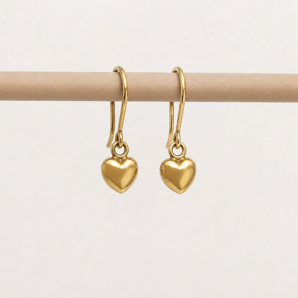 Free Gift - Light Hearted Earrings (Gold Plated)