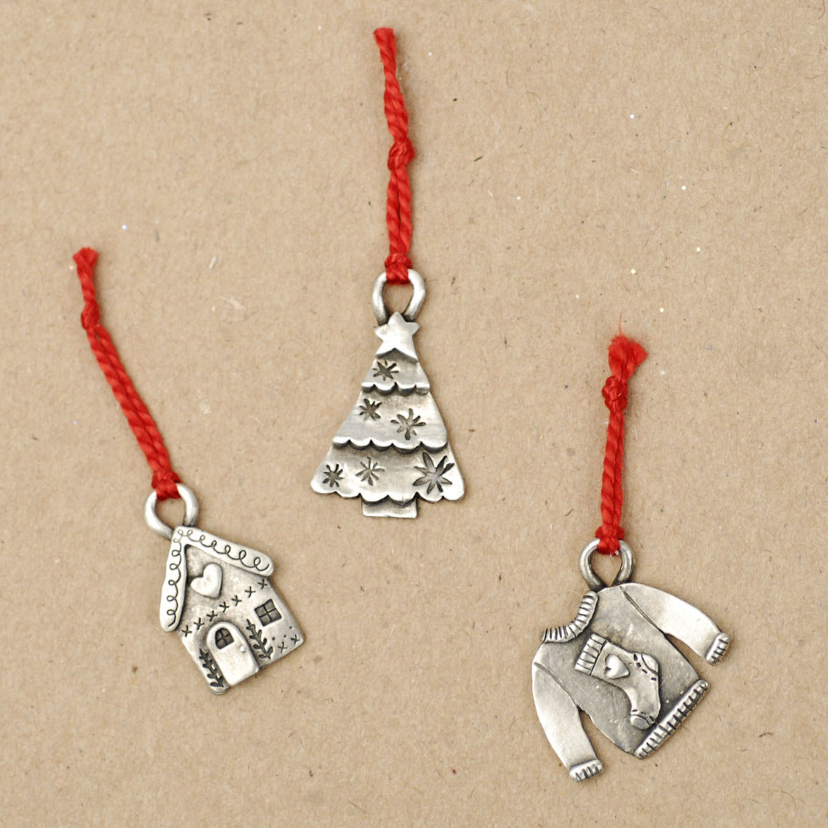 Our Christmas Tradition Advent Ornament Set (Pewter)