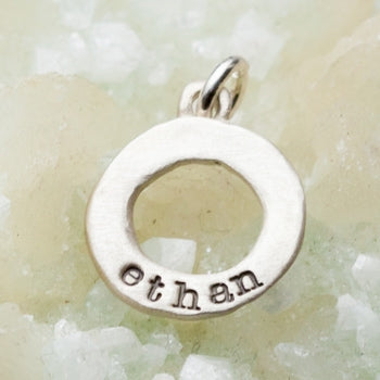 Mini Open Circle Charm (Sterling Silver) - Lisa Leonard Designs