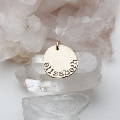 Petite Mother's Charm (10K Solid Gold)