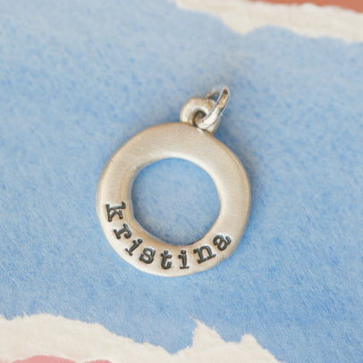 Mini Open Circle Charm (Sterling Silver) - Lisa Leonard Designs