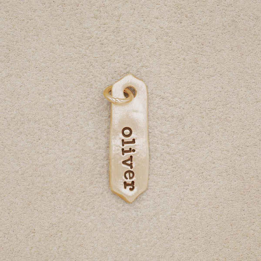 Arrow Tag (10K Solid Gold)