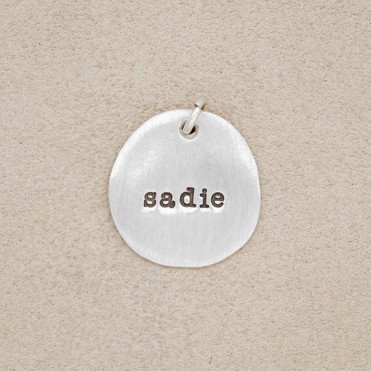 Beloved Name Charm (Sterling Silver)