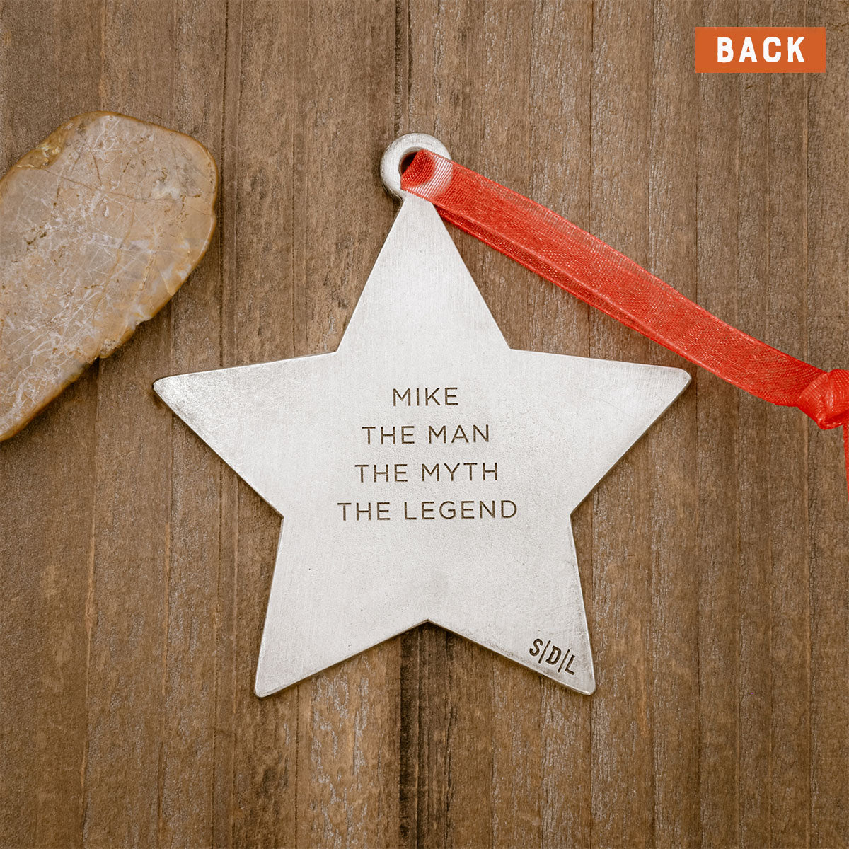 Best Dad Ornament (Pewter) - Lisa Leonard Designs