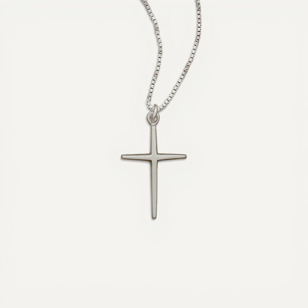 Covenant of Love Cross Necklace (Sterling Silver)