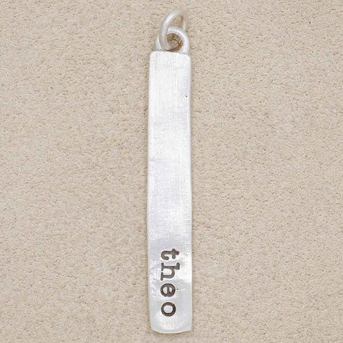 Cross My Heart Tag (Sterling Silver)