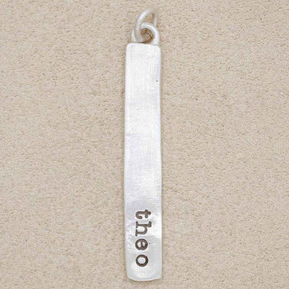 Cross My Heart Tag (Sterling Silver)