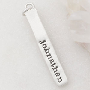 Cross My Heart Tag (Sterling Silver)