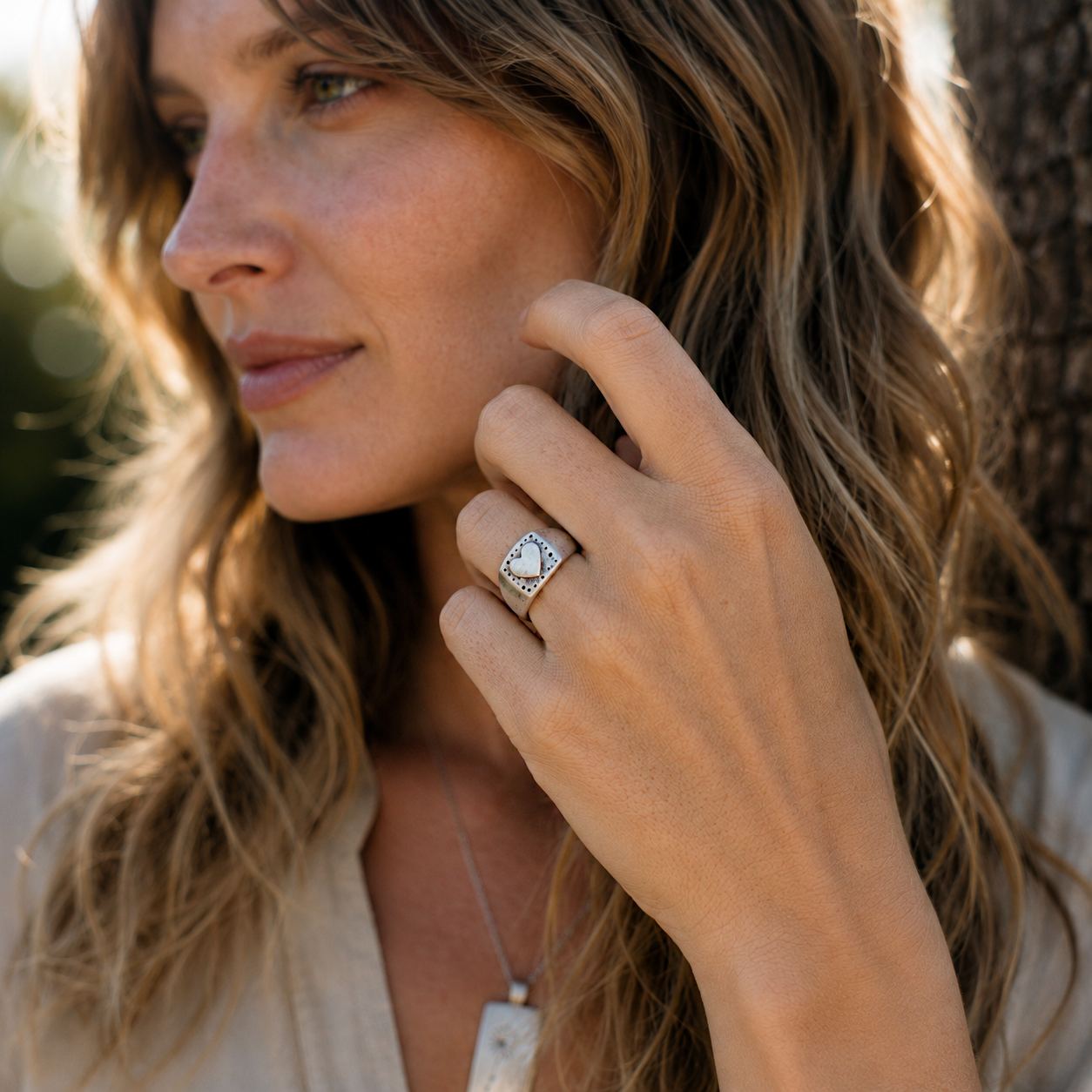 Above All Love Ring (Sterling Silver)