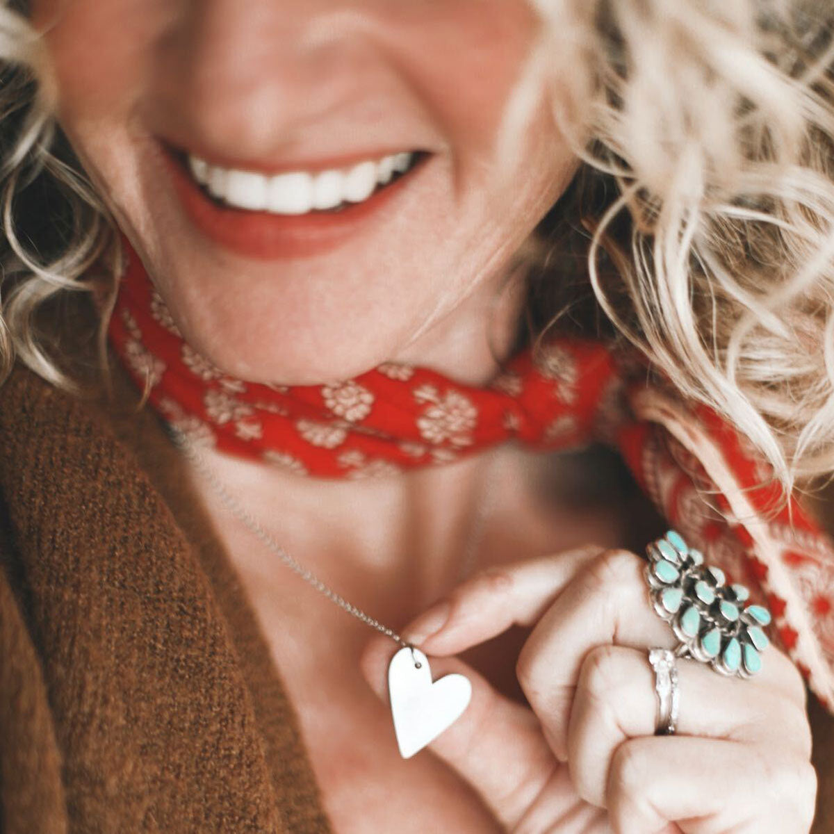 Dear Heart Necklace (Pewter)