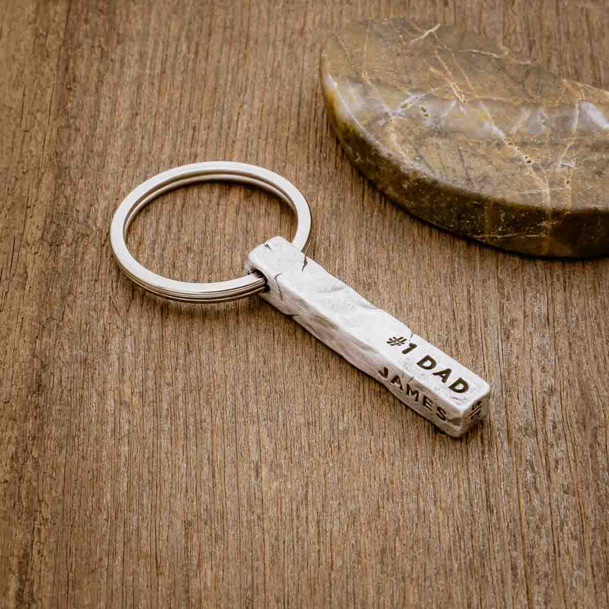 Endurance Key Ring - 4 Sides (Sterling Silver)