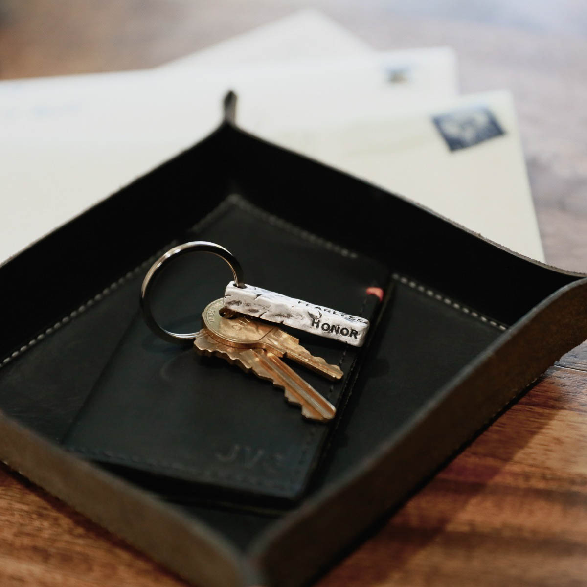 Endurance Key Ring - 4 Sides (Sterling Silver)