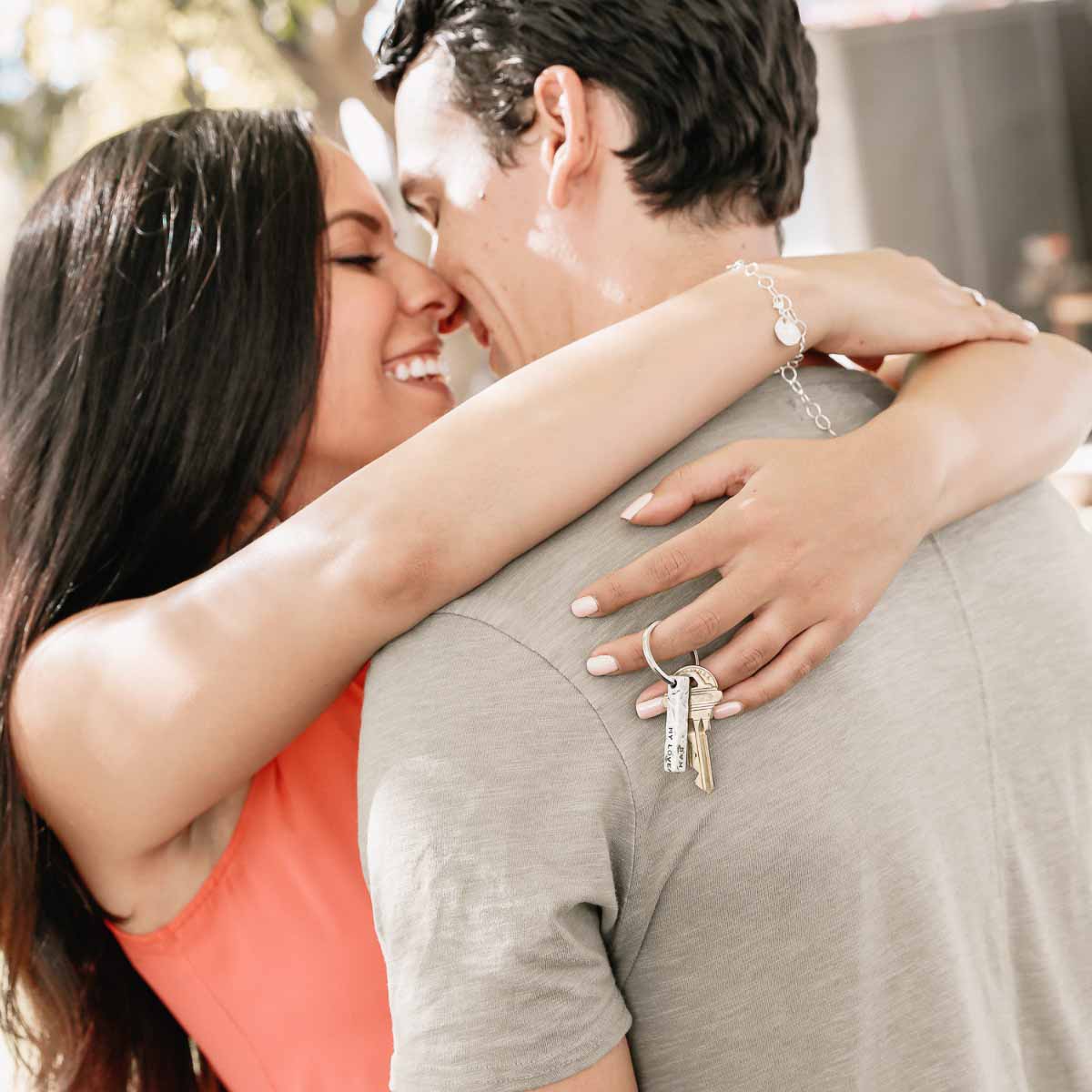 Endurance Key Ring - 4 Sides (Sterling Silver)