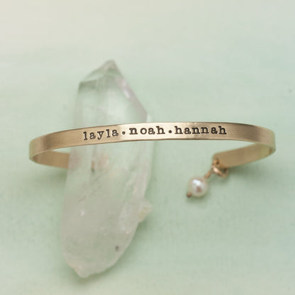 Thin Gold Cuff (10K Solid Gold)