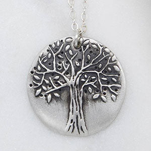 Family Tree Necklace (Sterling Silver)