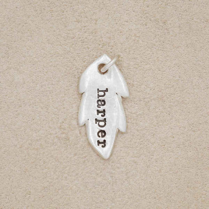 Feather Tag (Sterling Silver)