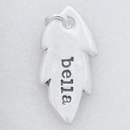 Feather Tag (Sterling Silver)