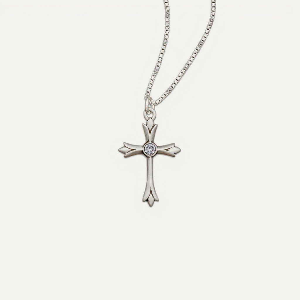 Firstfruits Cross Necklace (Sterling Silver)