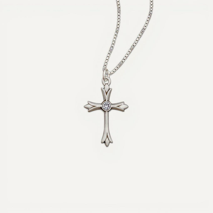 Firstfruits Cross Necklace (Sterling Silver)
