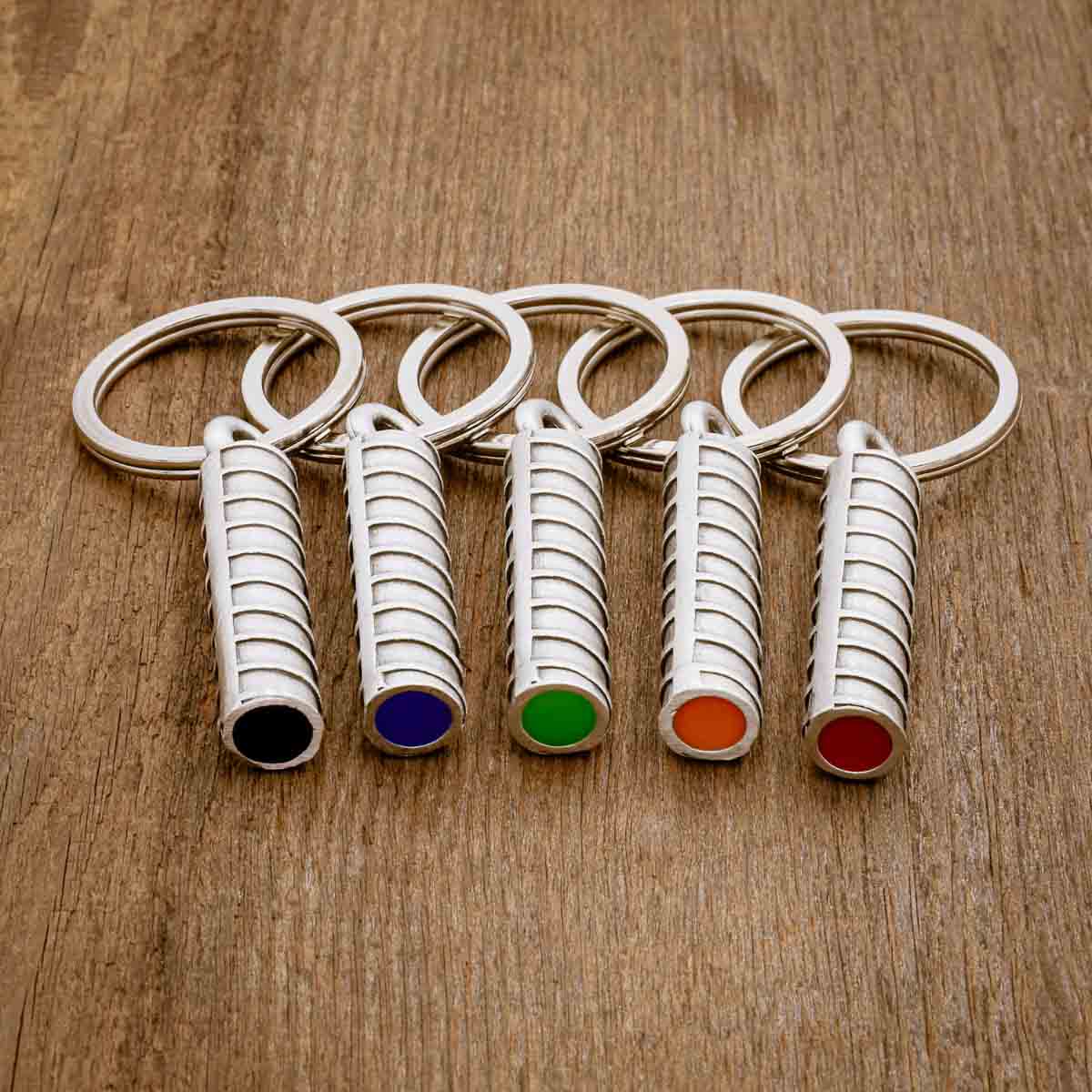 Fortify Key Ring (Pewter) by Lisa Leonard Designs