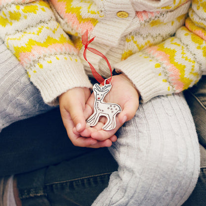 My Reindeer Ornament (Pewter)