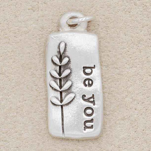 Leaf Charm (Sterling Silver)