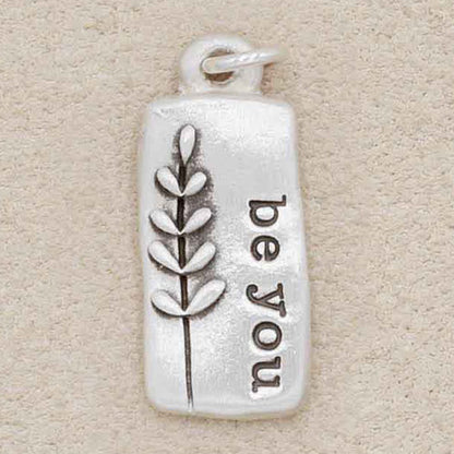 Leaf Charm (Sterling Silver)