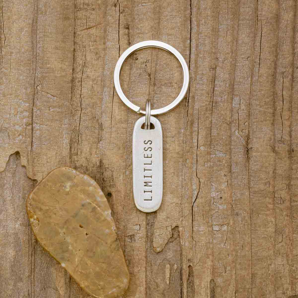 Limitless Standard Key Ring (Pewter) by Lisa Leonard Designs