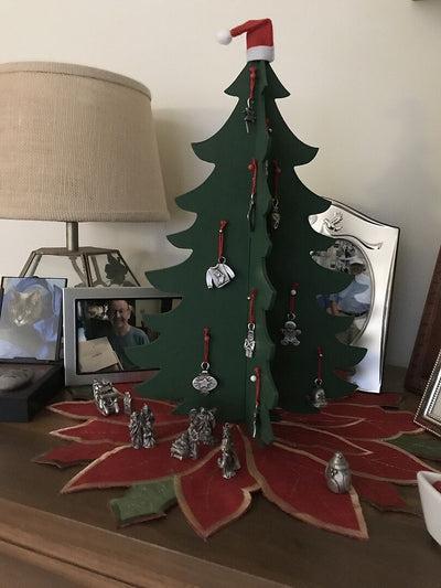 Santa's Sleigh and Letters Christmas Village Collection customer photo