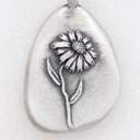 September Birth Flower Charm (Sterling Silver)
