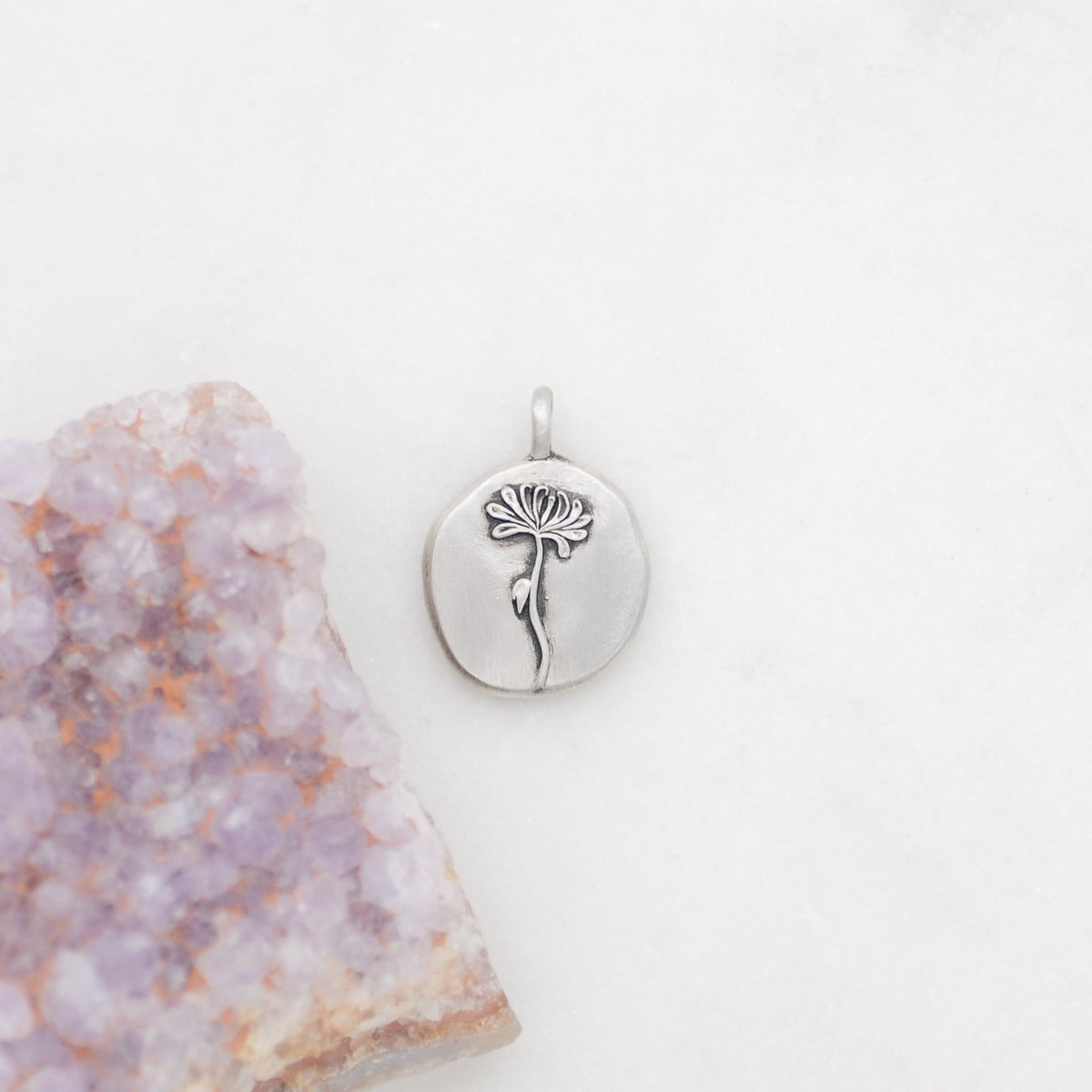 November Birth Flower Charm (Sterling Silver) - Lisa Leonard Designs