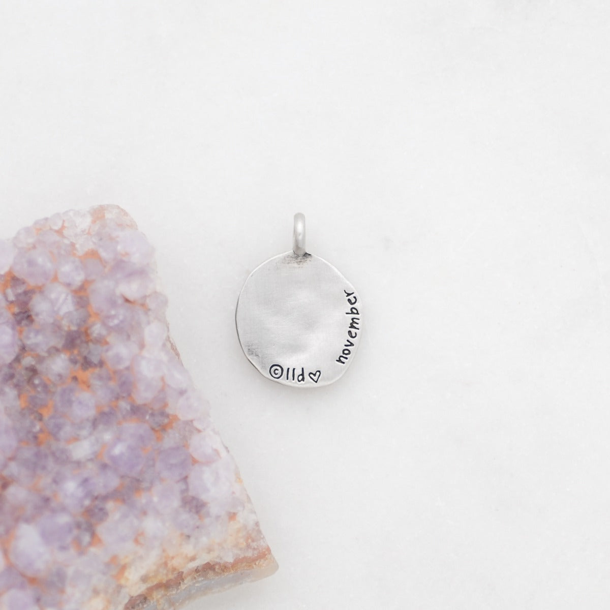 November Birth Flower Charm (Sterling Silver) - Lisa Leonard Designs
