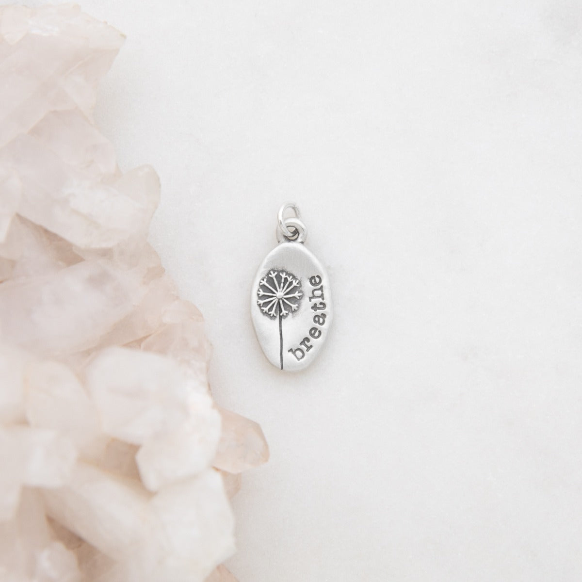 Dandelion Charm (Sterling Silver)