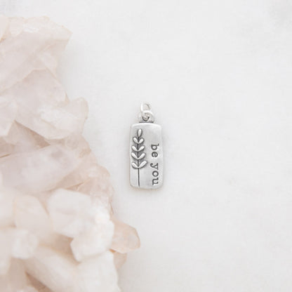 Leaf Charm (Sterling Silver)