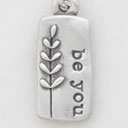 Leaf Charm (Sterling Silver)