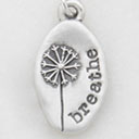 Dandelion Charm (Sterling Silver)