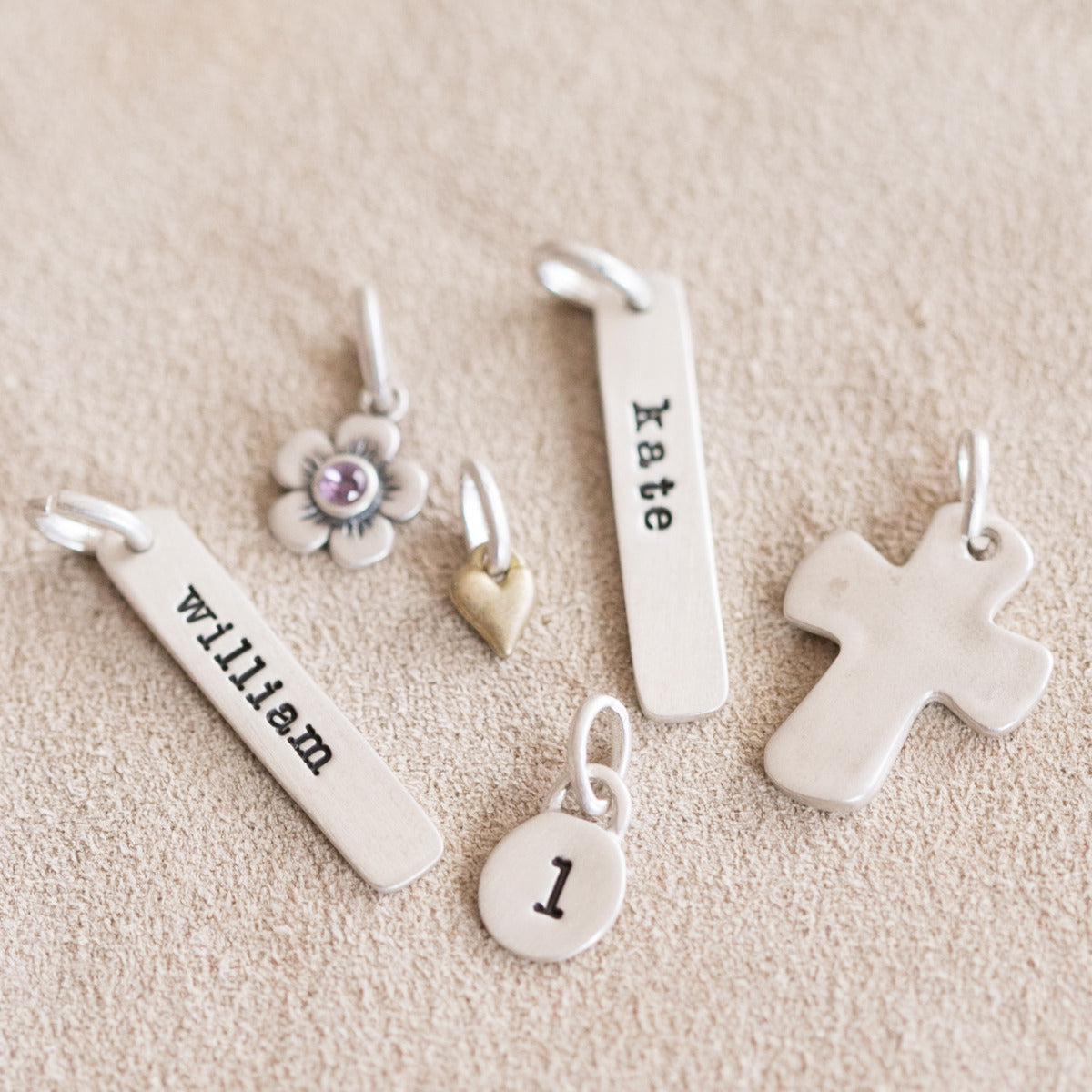Sunburst Buildable Charm Necklace (Sterling Silver) - Lisa Leonard Designs